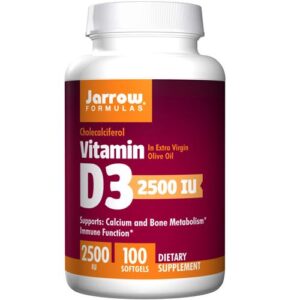 Jarrow Formulas Vitamin D3 - 100 Softgels