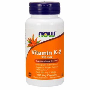 Vitamin K-2 100 Vcaps by Now Foods