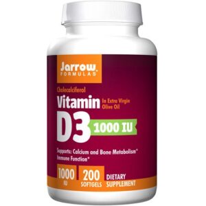 Jarrow Formulas Vitamin D3 - 200 Softgels