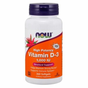 Now Foods Vitamin D-3 - 360 Softgels