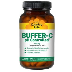 Country Life Buffer-C pH Controlled - 120 Caps