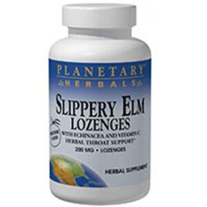 Planetary Herbals Slippery Elm Lozenge - Echinacea and Vitamin C 200 lozenges