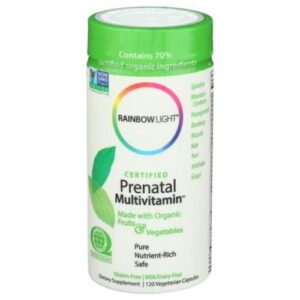 Rainbow Light Organic Prenatal Multivitamin - 120 Caps