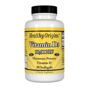 Healthy Origins Vitamin D3 - 30 Softgels