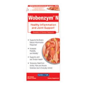 Wobenzym N 100 Tabs by Garden of Life
