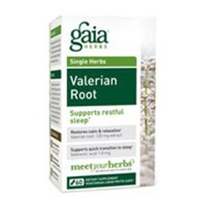 Gaia Herbs Valerian Root - 60 Caps