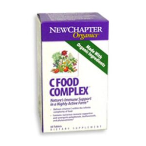 New Chapter Activated C Food Complex - 180 Tabs
