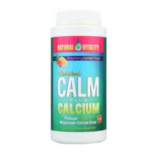 Natural Vitality Natural Calm Plus Calcium - Raspberry Lemon 16 oz