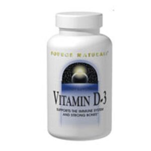 Source Naturals Vitamin D-3 - 180 Caps