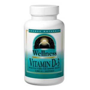 Source Naturals Wellness Vitamin D-3 - 200 Softgels