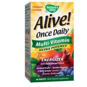 Nature's Way Alive Once Daily - Multi-Vitamin 60 Tabs