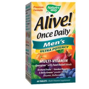 Nature's Way Alive Once Daily - Men's 60 Tabs
