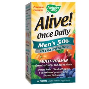 Nature's Way Alive Once Daily - Men's 50+ 60 Tabs