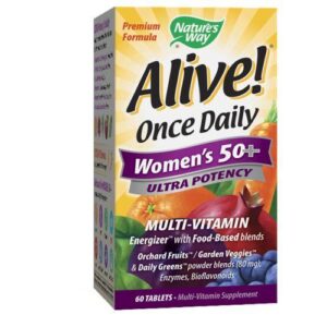 Nature's Way Alive Once Daily - Women's 50 Plus 60 Tabs