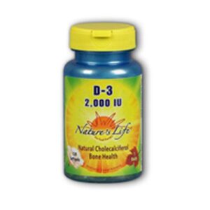 Nature's Life Vitamin D-3 Cholecalciferol - 120 caps