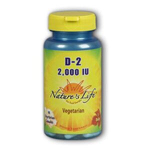 Nature's Life Vitamin D-2 Ergocalciferol - 90 vcaps