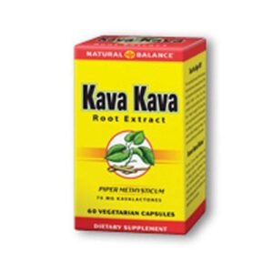 Natural Balance (Formerly known as Trimedica)  Kava Kava Root - Extract 60 vcaps