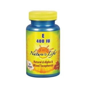Nature's Life Vitamin E d-Alpha & Mixed Tocopherols - 50 softgels