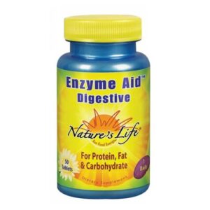 Nature's Life Enzyme Aid Digestive - 50 tabs