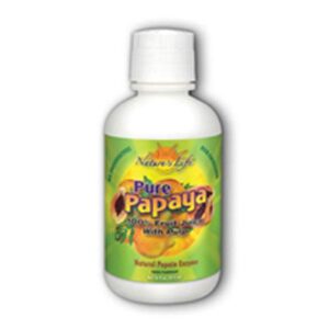 Nature's Life Natural Pure Papaya Juice with Pulp - 16 oz