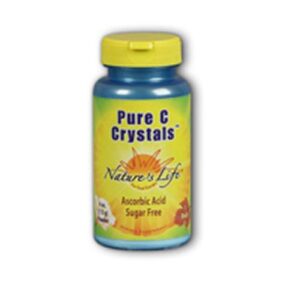 Nature's Life Pure C Crystals Powder - Unflavoured 8 oz
