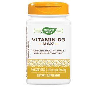 Nature's Way Vitamin D - 240 sgels