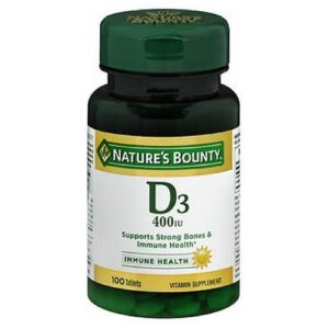 Nature's Bounty Natures Bounty Vitamin D - 100 tabs