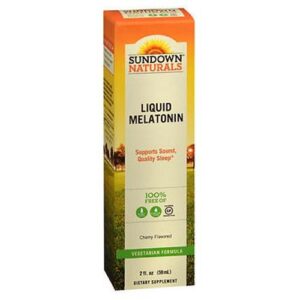 Sundown Naturals Sundown Naturals Sublingual Melatonin Liquid - Cherry 2 oz