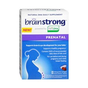 i-Health, Inc Brainstrong Prenatal Multivitamin Plus Dha Tablets And Liquid Gels - 30 each