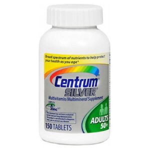 Centrum Centrum Silver Multivitamin And Multimineral Tablets For 50+ Adults - 150 tabs
