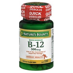 Nature's Bounty Nature's Bounty Vitamin B-12 Microlozenges - 100 tabs