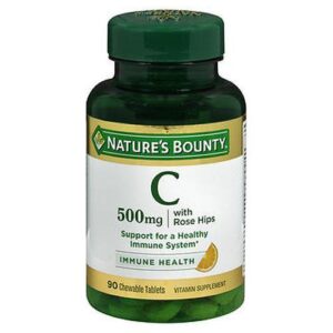 Nature's Bounty Nature's Bounty Vitamin C With Rose Hips Chewable - 90 tabs