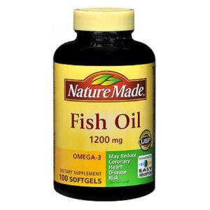 Nature Made Fish Oil  - 100 Liquid Softgels