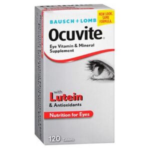 Bausch And Lomb Bausch And Lomb Ocuvite Eye Vitamin & Mineral Supplement Tablets - 120 tabs