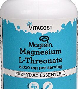Vitacost Magtein Magnesium L-Threonate — 2010 mg – 90 Vegetarian Capsules
