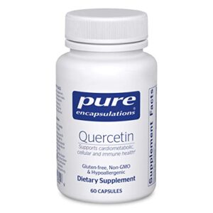 Pure Encapsulations Quercetin | Supplement with Bioflavonoids for Immune, Cellular, and Cardiometabolic Health* – 60 Capsules
